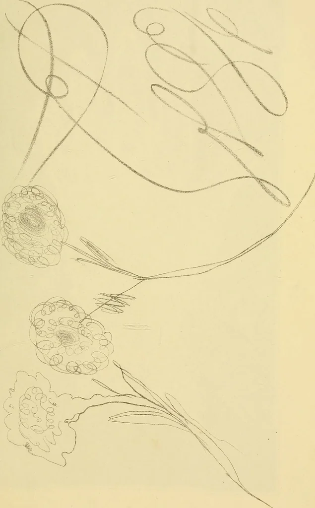 An illustration from Mary Jane, or, spiritualism chemically explained, with spirit drawings / also essays by, and ideas (perhaps erroneous) of "a child at school.", 1863, leaf 397