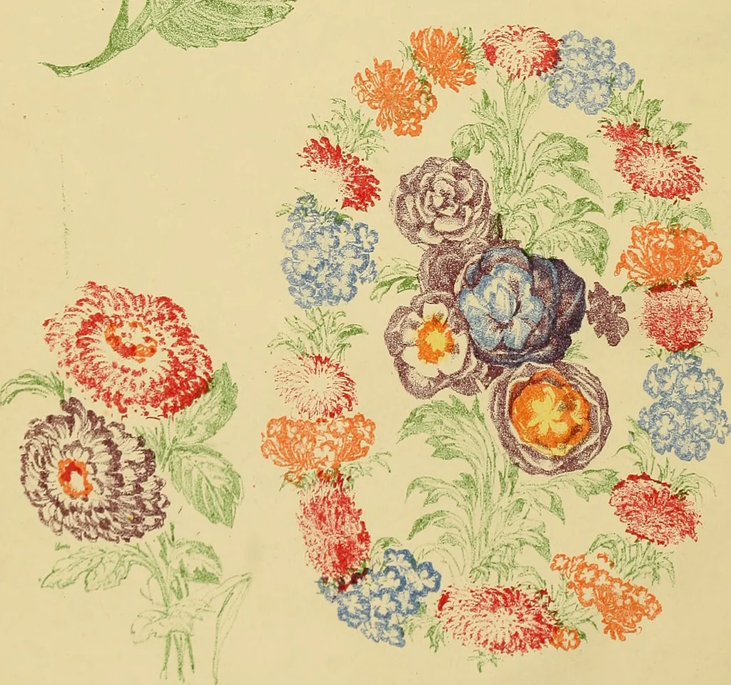 An illustration from Mary Jane, or, spiritualism chemically explained, with spirit drawings / also essays by, and ideas (perhaps erroneous) of "a child at school.", 1863, leaf 4