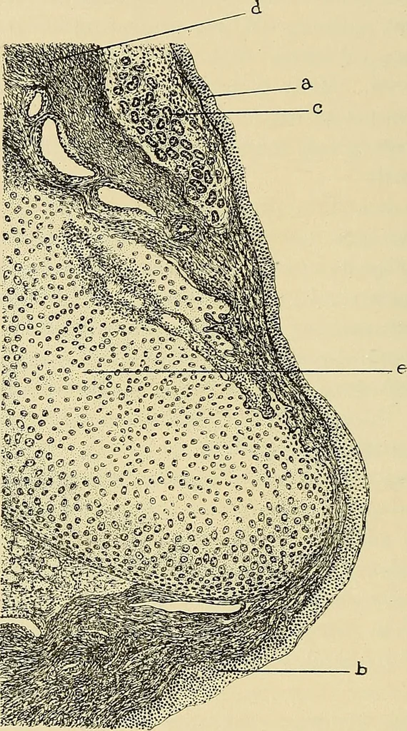 An illustration from Diseases of the nose and throat / by J. Price-Brown ; ill. with 159 engravings, including 6 full-page color-plates and 9 color-cuts in the text, many of them original., 1900, leaf 108