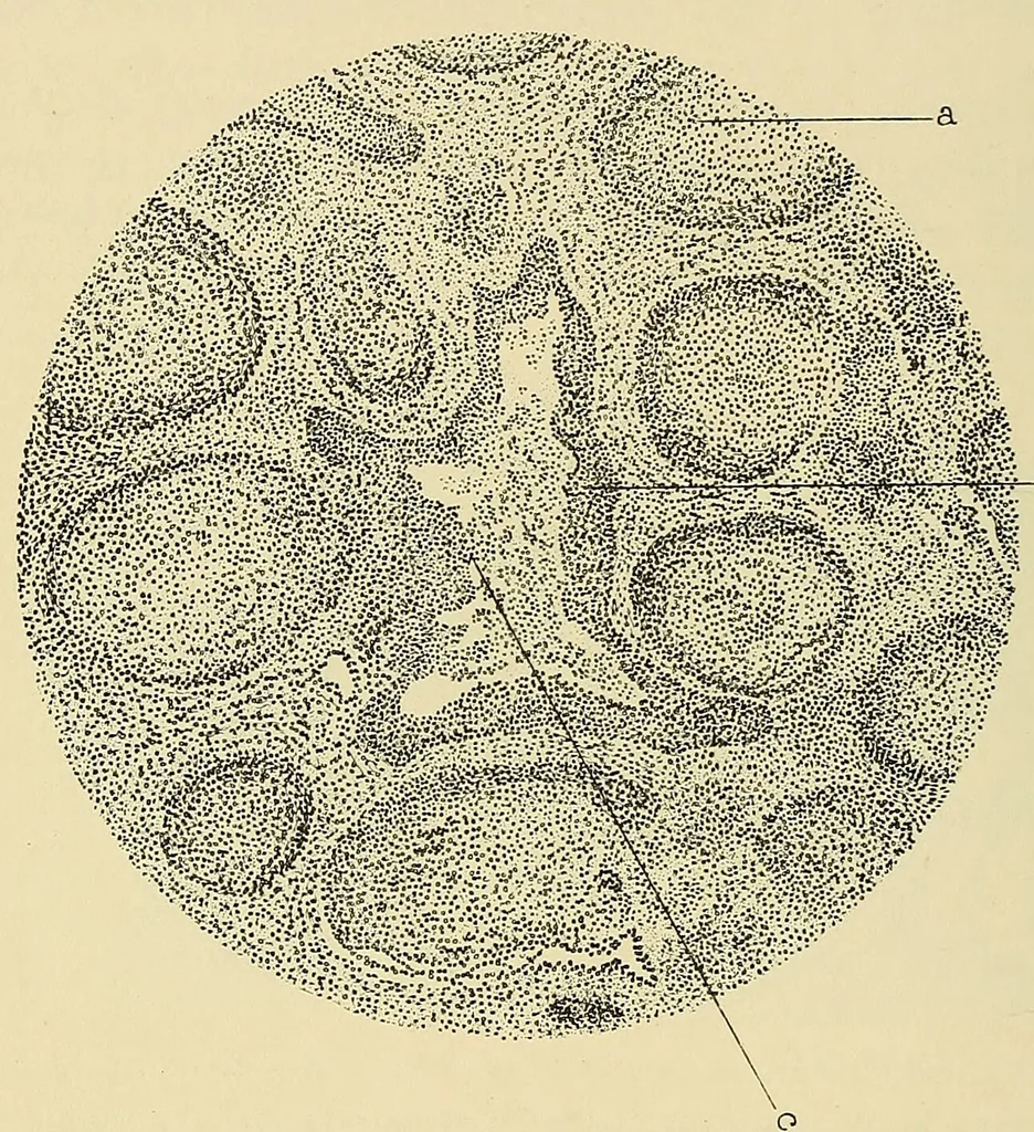 An illustration from Diseases of the nose and throat / by J. Price-Brown ; ill. with 159 engravings, including 6 full-page color-plates and 9 color-cuts in the text, many of them original., 1900, leaf 230