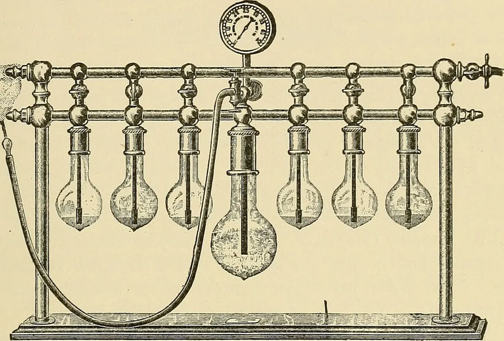 An illustration from Diseases of the nose and throat / by J. Price-Brown ; ill. with 159 engravings, including 6 full-page color-plates and 9 color-cuts in the text, many of them original., 1900, leaf 407