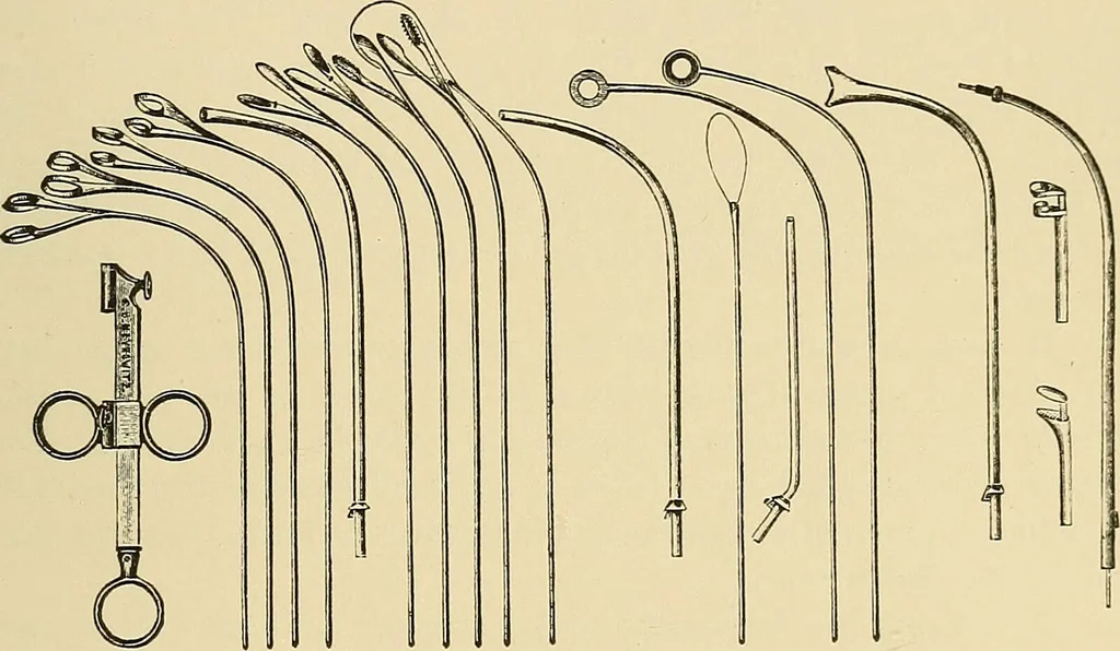 An illustration from Diseases of the nose and throat / by J. Price-Brown ; ill. with 159 engravings, including 6 full-page color-plates and 9 color-cuts in the text, many of them original., 1900, leaf 457