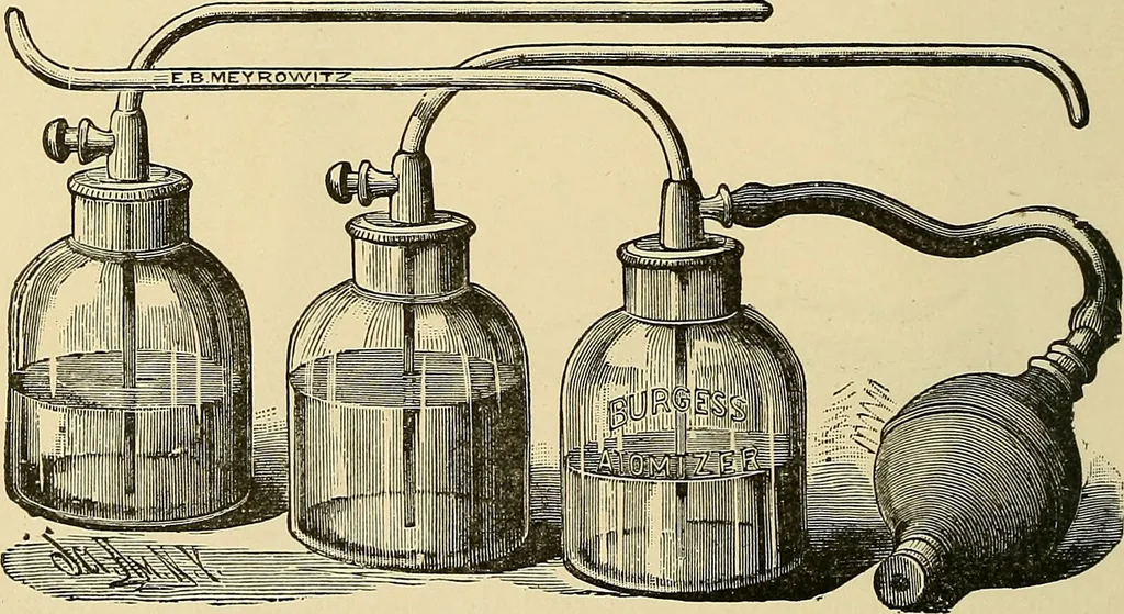 An illustration from Diseases of the nose and throat / by J. Price-Brown ; ill. with 159 engravings, including 6 full-page color-plates and 9 color-cuts in the text, many of them original., 1900, leaf 46