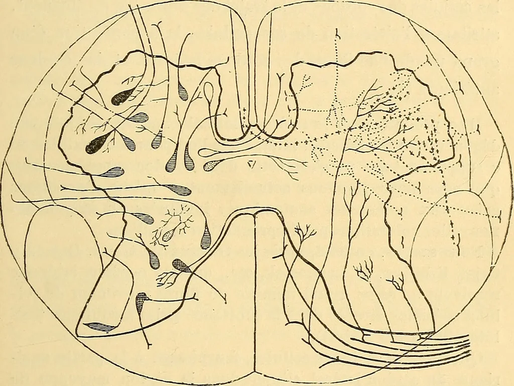 An illustration from Contribution à l'étude de l'atrophie musculaire progressive, type Duchenne-Aran / par le Dr. J. -B. Charcot., 1895, leaf 149