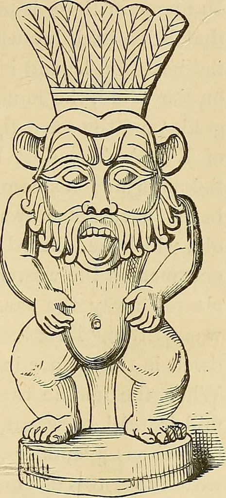 An illustration from Demonology and devil-lore / by Moncure Daniel Conway., 1879, leaf 207