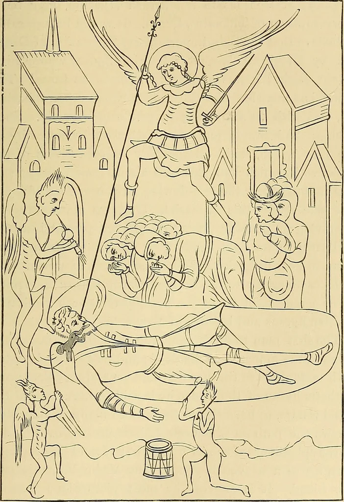 An illustration from Demonology and devil-lore / by Moncure Daniel Conway., 1879, leaf 303
