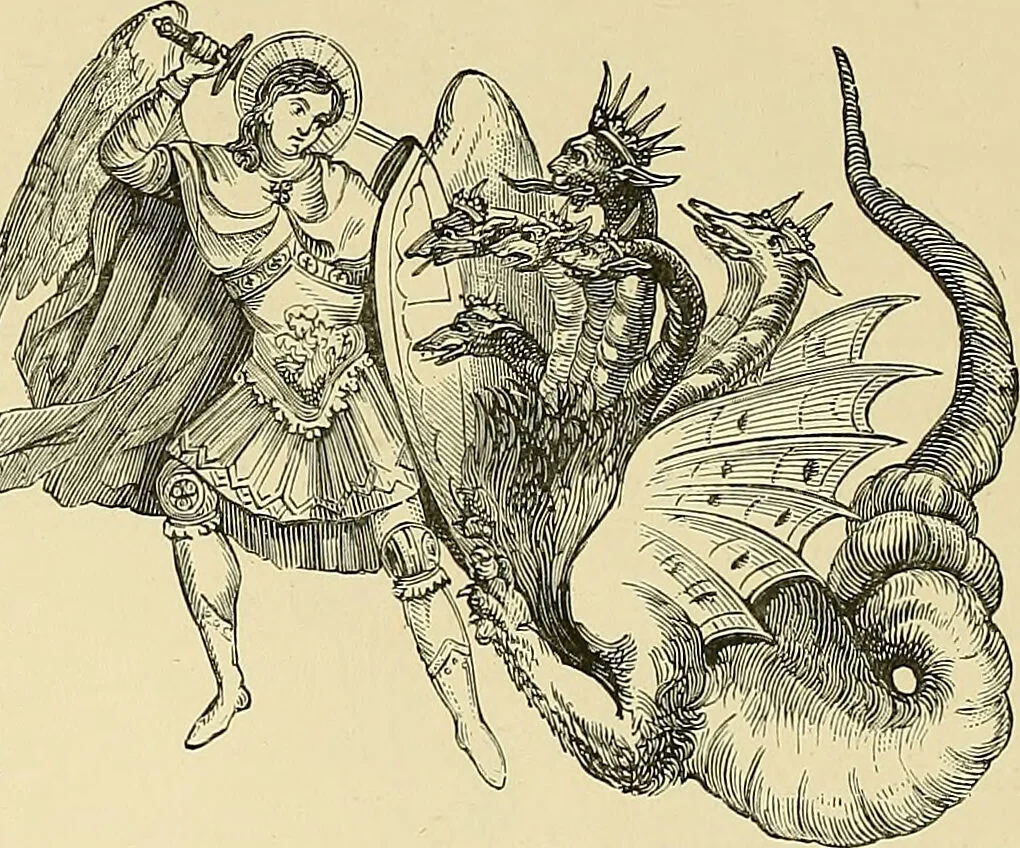 An illustration from Demonology and devil-lore / by Moncure Daniel Conway., 1879, leaf 402