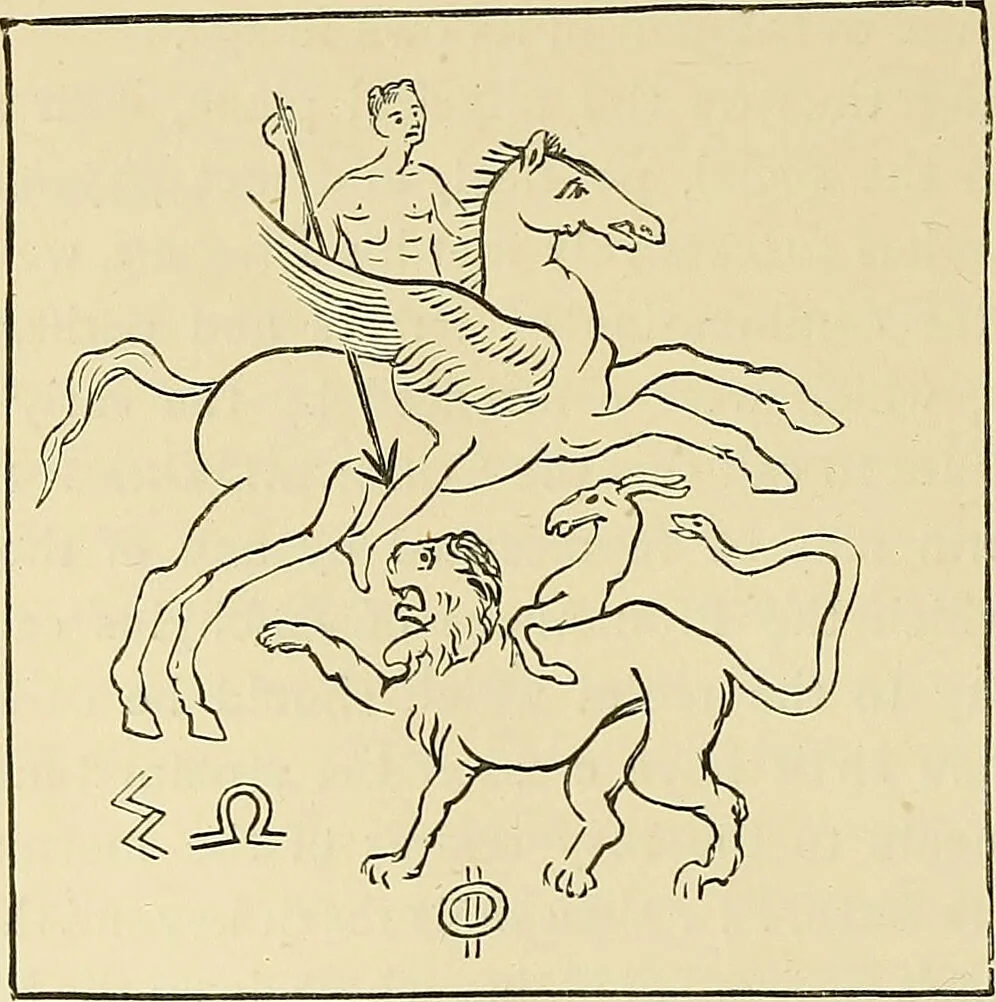 An illustration from Demonology and devil-lore / by Moncure Daniel Conway., 1879, leaf 408