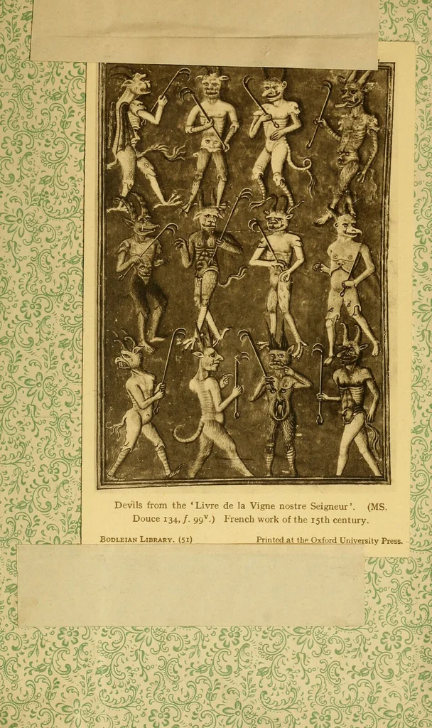 An illustration from Demonology and devil-lore / by Moncure Daniel Conway., 1879, leaf 453