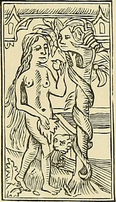An illustration from Demonology and devil-lore / by Moncure Daniel Conway., 1879, leaf 112