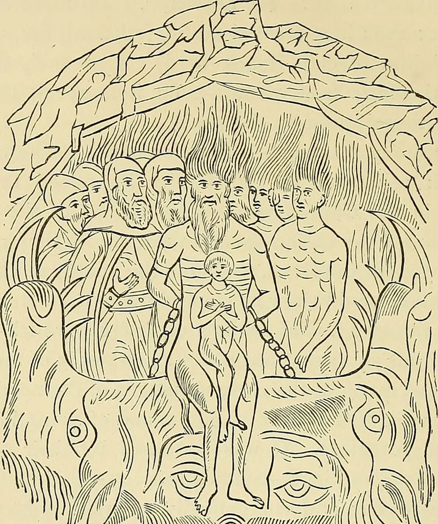 An illustration from Demonology and devil-lore / by Moncure Daniel Conway., 1879, leaf 160