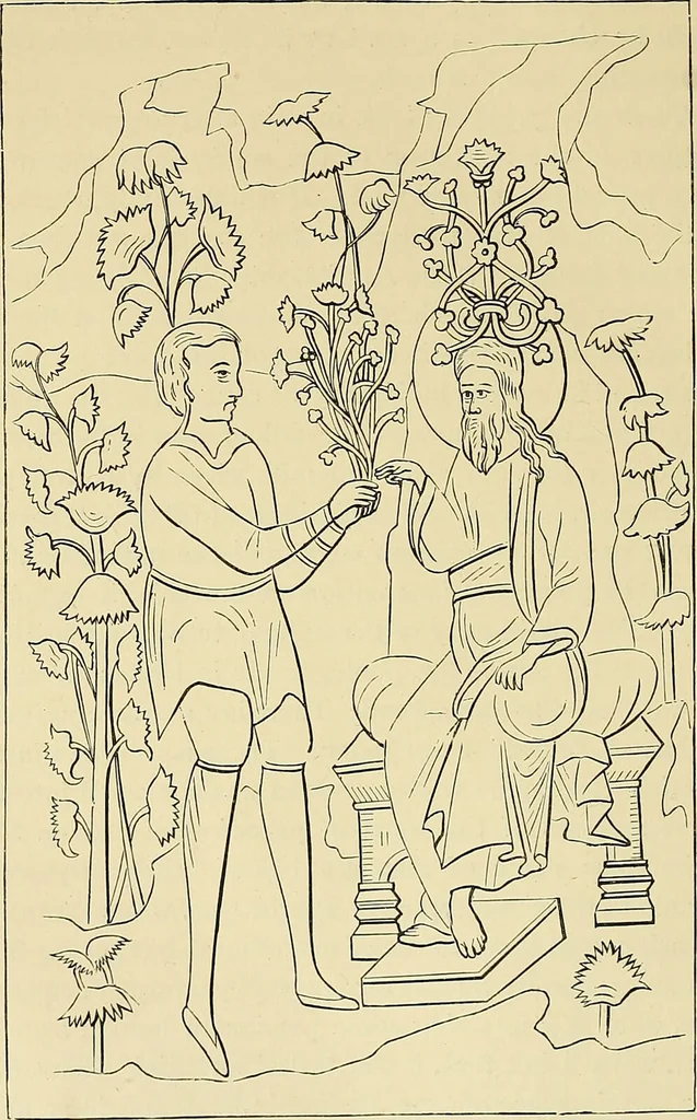 An illustration from Demonology and devil-lore / by Moncure Daniel Conway., 1879, leaf 238