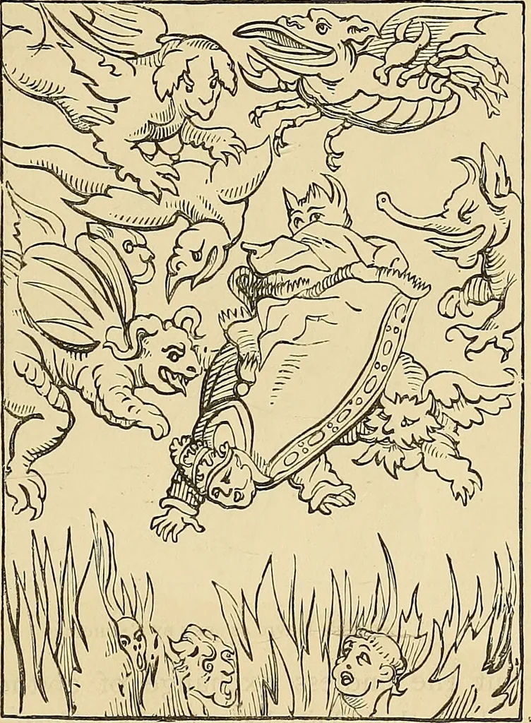 An illustration from Demonology and devil-lore / by Moncure Daniel Conway., 1879, leaf 273