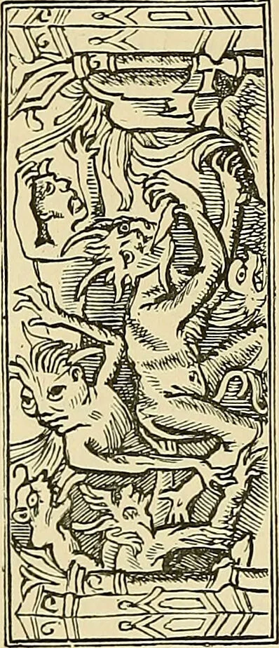 An illustration from Demonology and devil-lore / by Moncure Daniel Conway., 1879, leaf 310