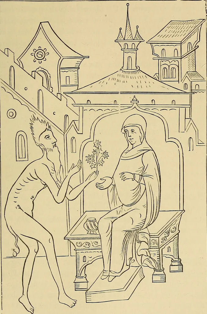 An illustration from Demonology and devil-lore / by Moncure Daniel Conway., 1879, leaf 429