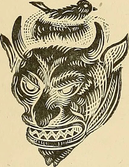 An illustration from Demonology and devil-lore / by Moncure Daniel Conway., 1879, leaf 471