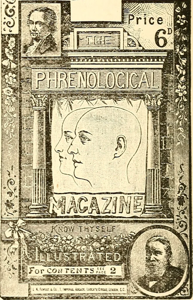 An illustration from Phrenological dictionary / By L.N. & J.A. Fowler., 1894, leaf 56