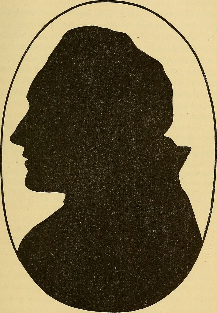 An illustration from Goethes Anteil an Lavaters Physiognomischen Fragmenten / von Eduard von der Hellen., 1888, leaf 129