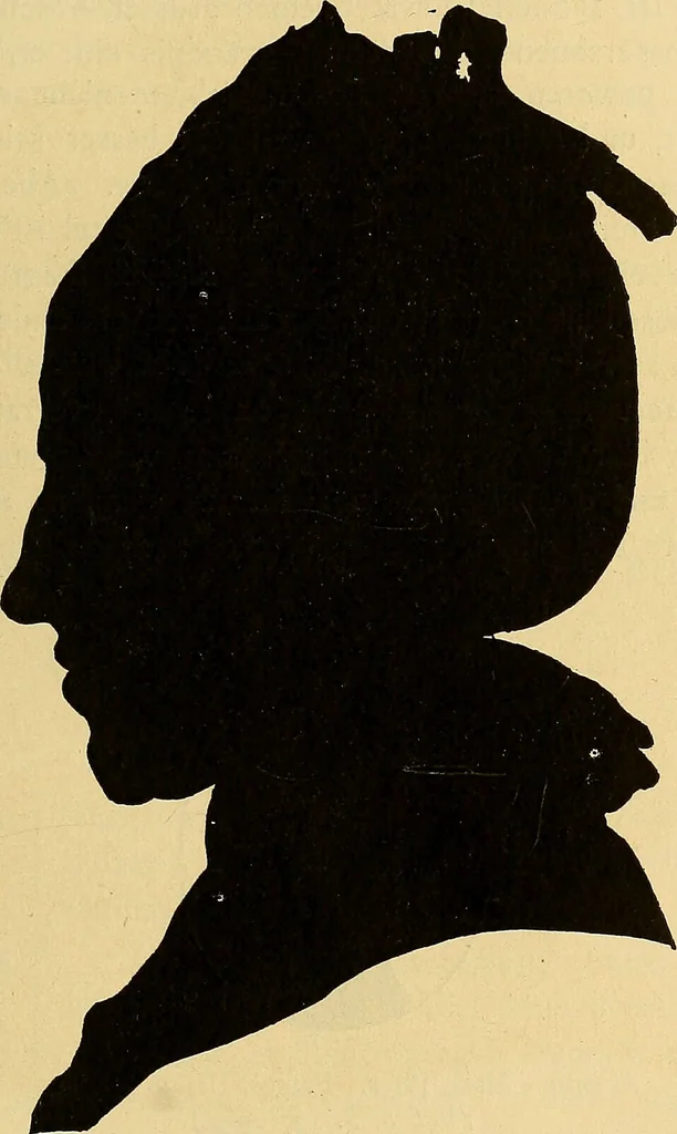An illustration from Goethes Anteil an Lavaters Physiognomischen Fragmenten / von Eduard von der Hellen., 1888, leaf 147