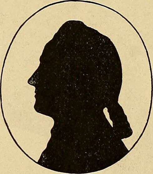 An illustration from Goethes Anteil an Lavaters Physiognomischen Fragmenten / von Eduard von der Hellen., 1888, leaf 148