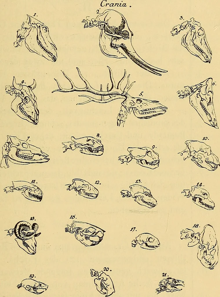 An illustration from Goethes Anteil an Lavaters Physiognomischen Fragmenten / von Eduard von der Hellen., 1888, leaf 167