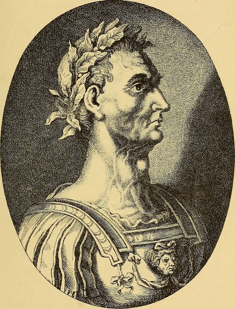 An illustration from Goethes Anteil an Lavaters Physiognomischen Fragmenten / von Eduard von der Hellen., 1888, leaf 217