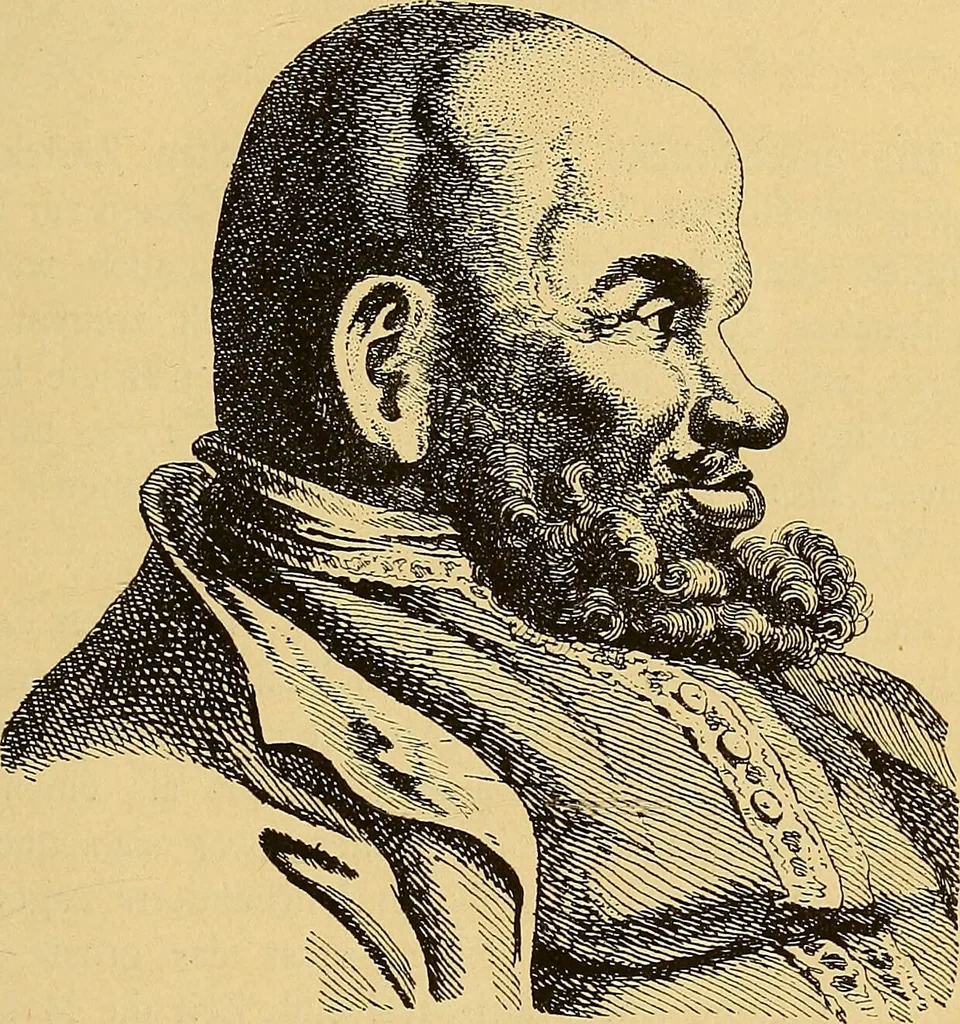 An illustration from Goethes Anteil an Lavaters Physiognomischen Fragmenten / von Eduard von der Hellen., 1888, leaf 249