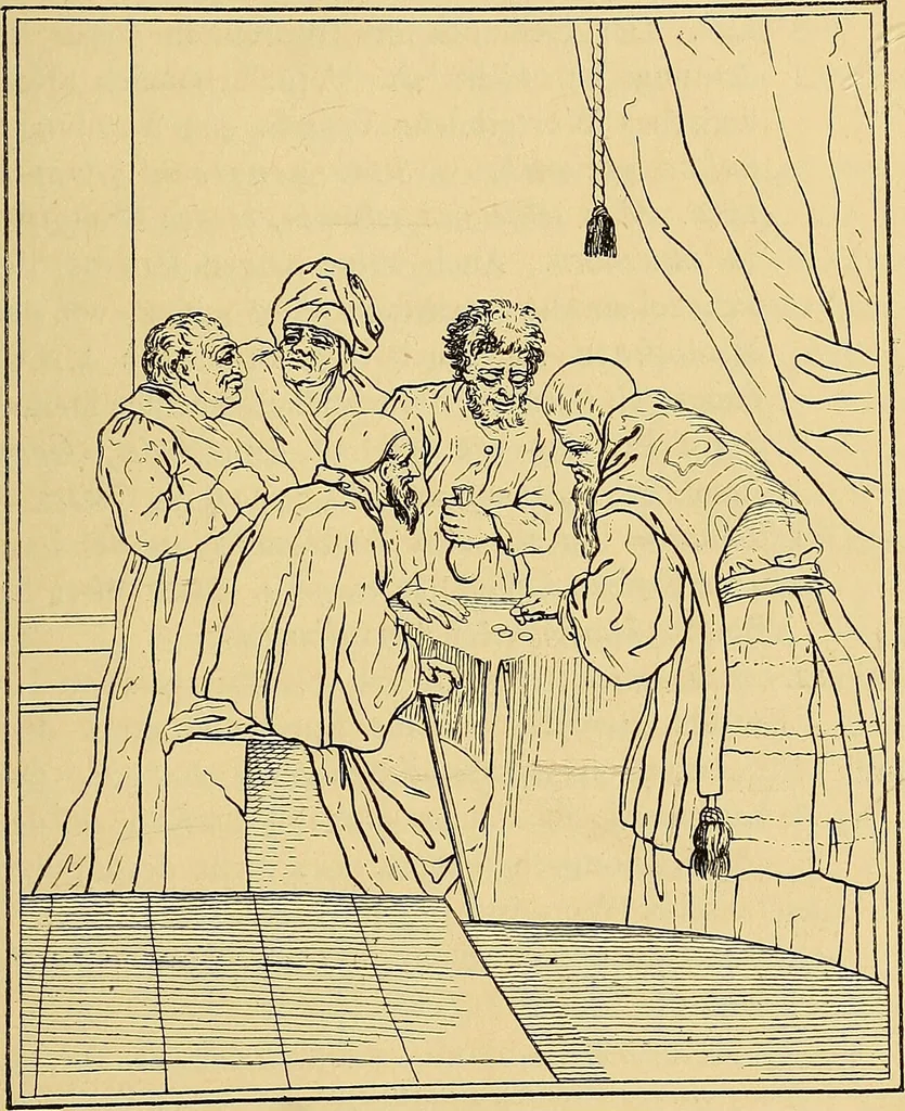 An illustration from Goethes Anteil an Lavaters Physiognomischen Fragmenten / von Eduard von der Hellen., 1888, leaf 67