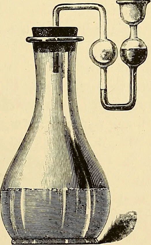 An illustration from Clinical diagnosis : the bacteriological, chemical, and microscopical evidence of disease / by Rudolf v. Jaksch ; tr. from the 3rd German ed. and enlarged by James Cagney ; with numerous illustrations (partly in colours)., 1893, leaf 311