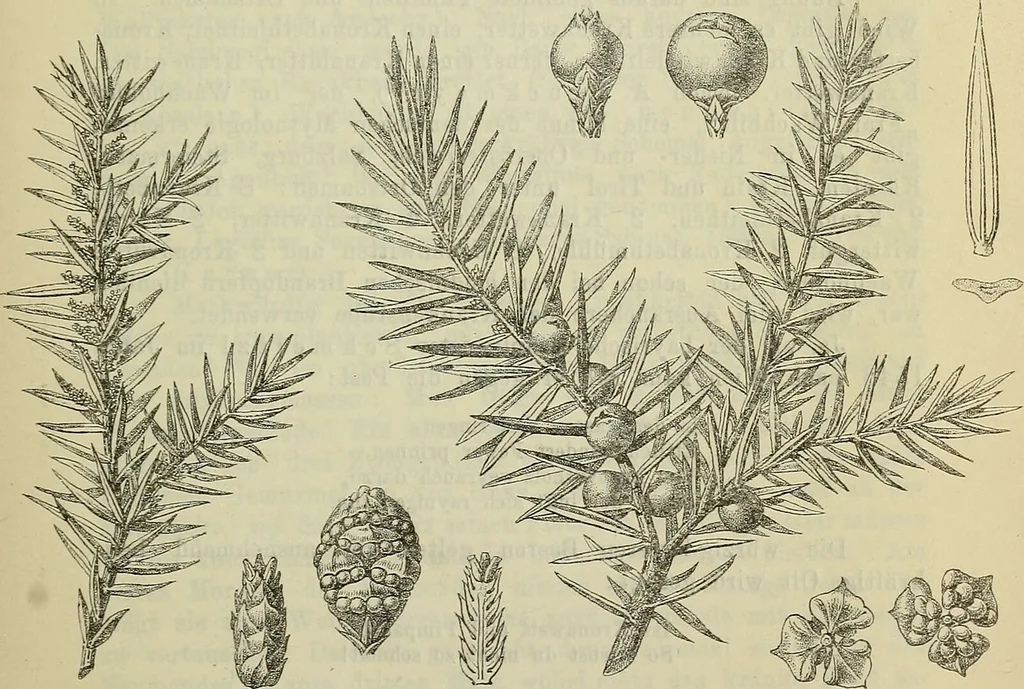 An illustration from Zauberpflanzen und Amulette : ein Beitrag zur Culturgeschichte und Volksmedicin / von M. Kronfeld., 1898, leaf 39
