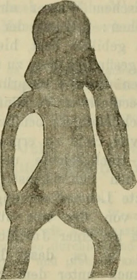 An illustration from Zauberpflanzen und Amulette : ein Beitrag zur Culturgeschichte und Volksmedicin / von M. Kronfeld., 1898, leaf 48