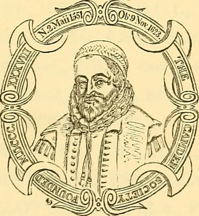 An illustration from A contemporary narrative of the proceedings against Dame Alice Kyteler, prosecuted for sorcery in 1324 / by Richard de Ledrede, bishop of Ossory ; edited by Thomas Wright., 1843, leaf 5