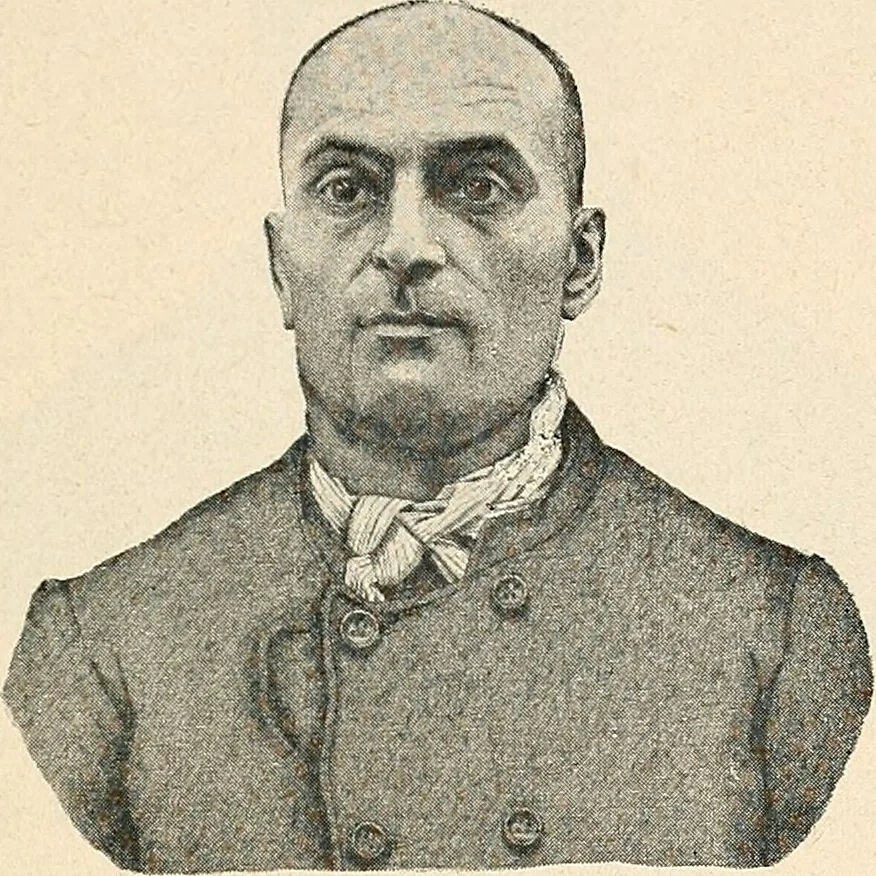 An illustration from Les criminels : ude concernant 859 condamn / par le Dr. Charles Perrier., 1900, leaf 435