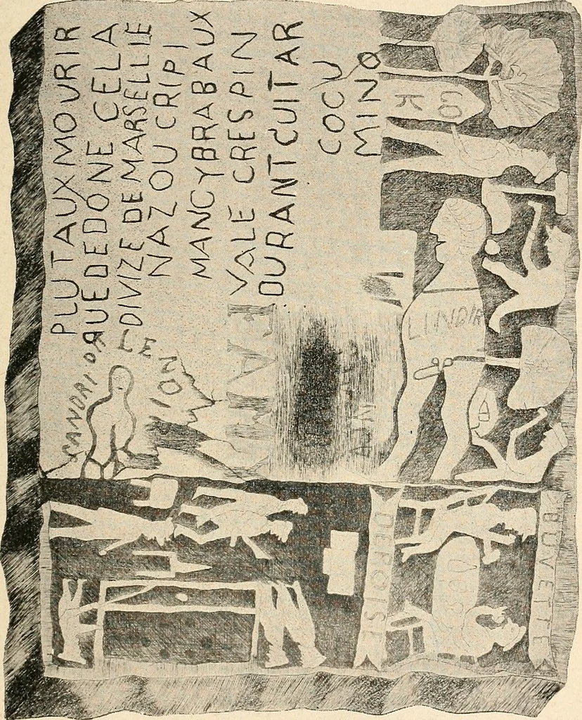 An illustration from Les criminels : ude concernant 859 condamn / par le Dr. Charles Perrier., 1900, leaf 471
