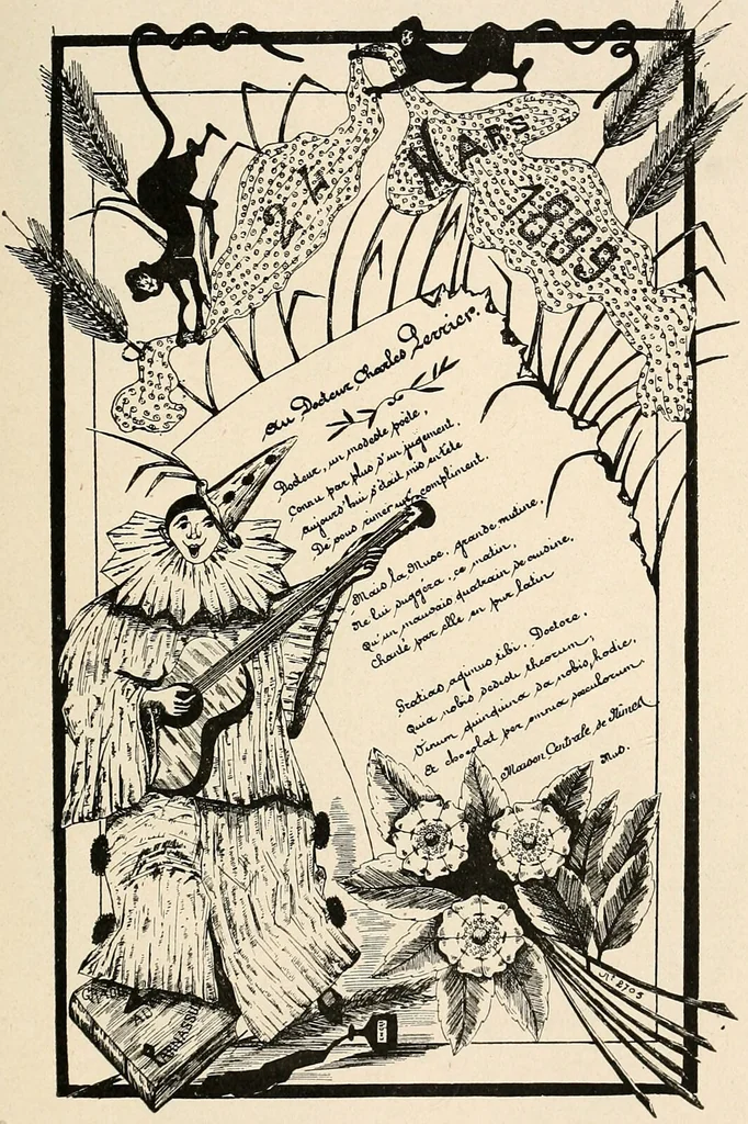 An illustration from Les criminels : ude concernant 859 condamn / par le Dr. Charles Perrier., 1900, leaf 483