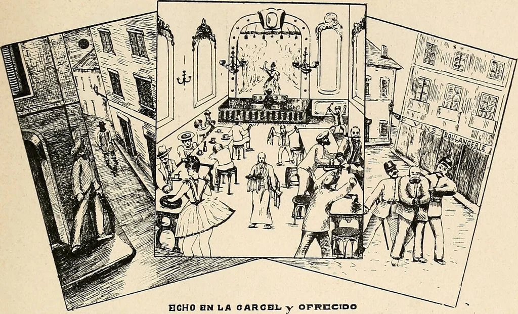 An illustration from Les criminels : ude concernant 859 condamn / par le Dr. Charles Perrier., 1900, leaf 485