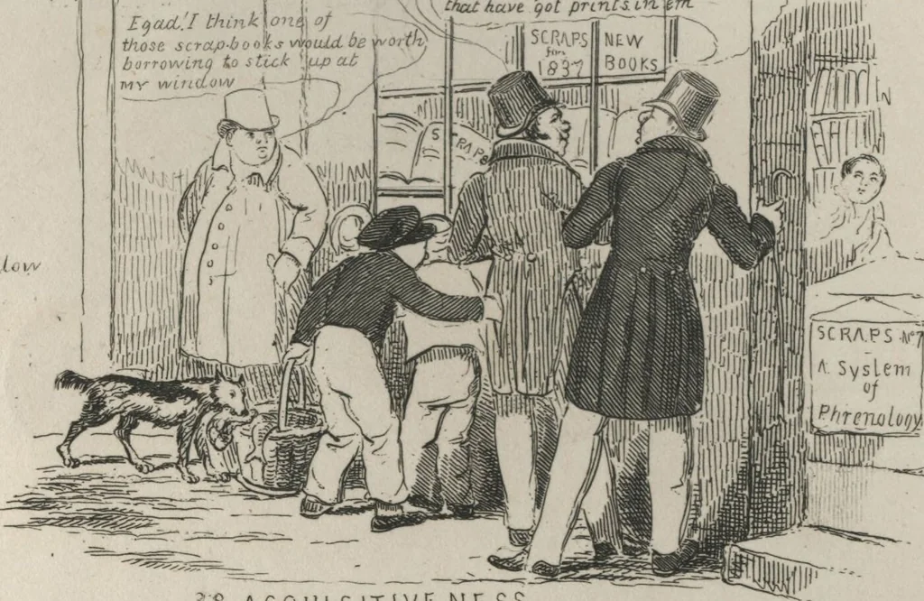 An illustration from Phrenology exemplified and illustrated, with upwards of forty etchings / by D.C. Johnston., 1837, leaf 30