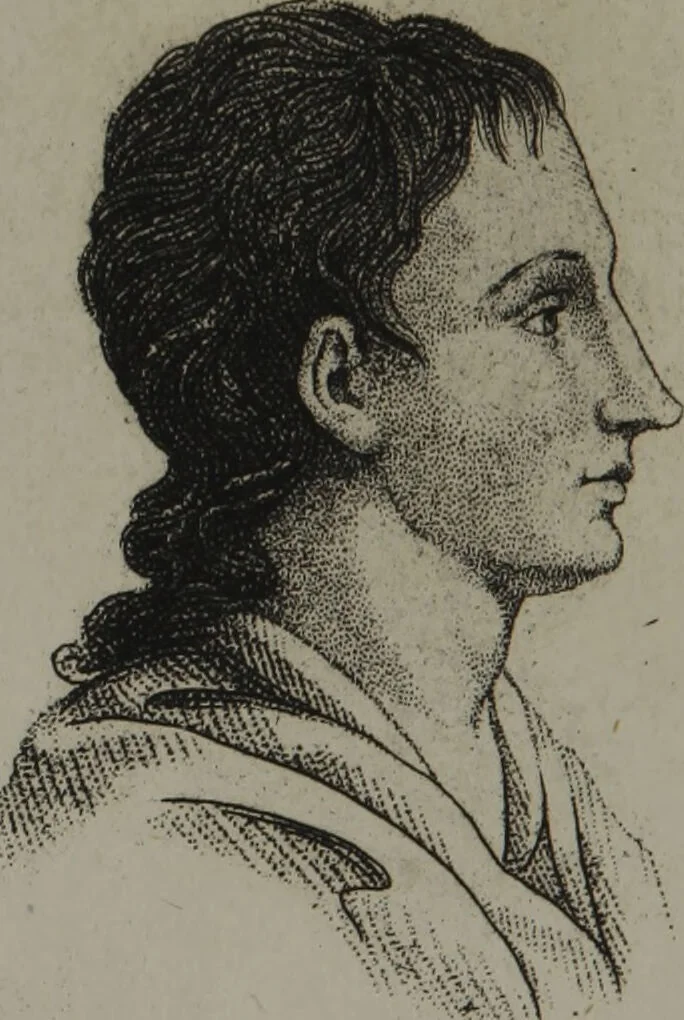 An illustration from The pocket Lavater, or, The science of physiognomy : to which is added, An inquiry into the analogy existing between brute and human physiognomy, from the Italian of Porta., 1832, leaf 118