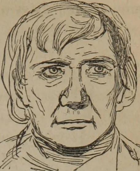 An illustration from Outlines of a new system of physiognomy : illustrated by numerous engravings indicating the location of the signs of the different mental faculties / by J.W. Redfield., 1849, leaf 11
