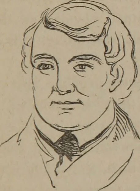 An illustration from Outlines of a new system of physiognomy : illustrated by numerous engravings indicating the location of the signs of the different mental faculties / by J.W. Redfield., 1849, leaf 49