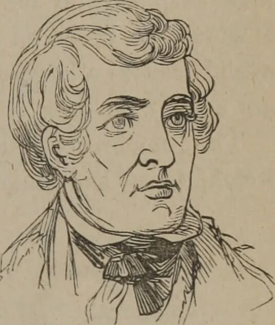 An illustration from Outlines of a new system of physiognomy : illustrated by numerous engravings indicating the location of the signs of the different mental faculties / by J.W. Redfield., 1849, leaf 49