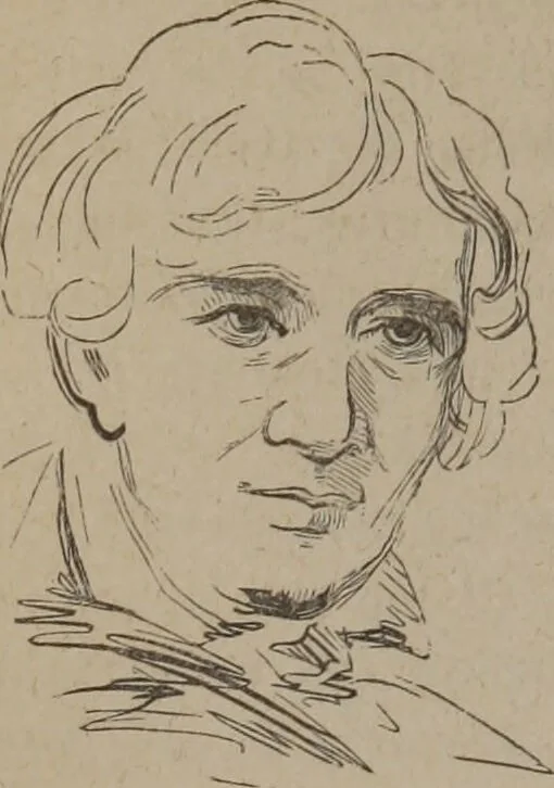 An illustration from Outlines of a new system of physiognomy : illustrated by numerous engravings indicating the location of the signs of the different mental faculties / by J.W. Redfield., 1849, leaf 54