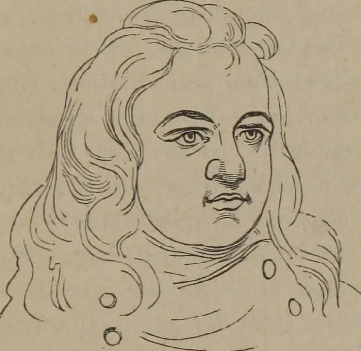 An illustration from Outlines of a new system of physiognomy : illustrated by numerous engravings indicating the location of the signs of the different mental faculties / by J.W. Redfield., 1849, leaf 69