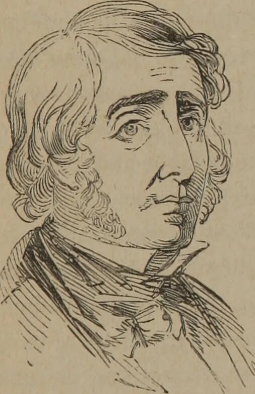An illustration from Outlines of a new system of physiognomy : illustrated by numerous engravings indicating the location of the signs of the different mental faculties / by J.W. Redfield., 1849, leaf 89