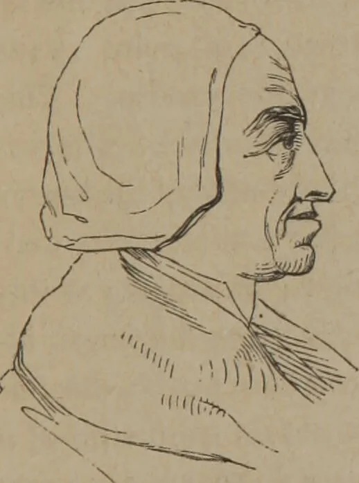 An illustration from Outlines of a new system of physiognomy : illustrated by numerous engravings indicating the location of the signs of the different mental faculties / by J.W. Redfield., 1849, leaf 91