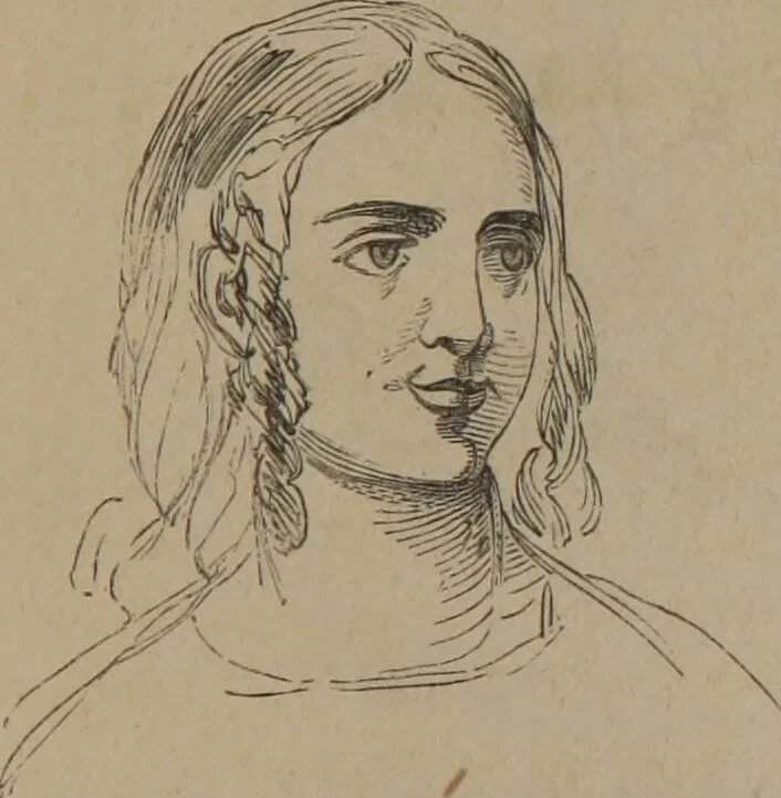 An illustration from Outlines of a new system of physiognomy : illustrated by numerous engravings indicating the location of the signs of the different mental faculties / by J.W. Redfield., 1849, leaf 93