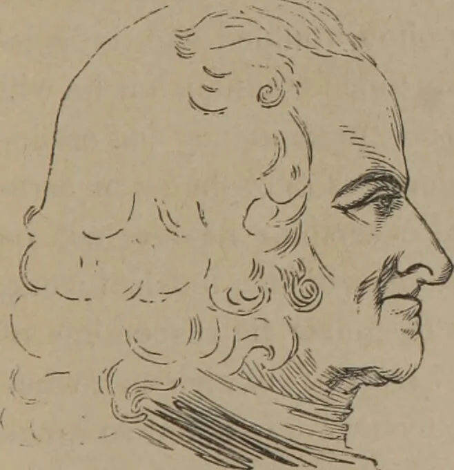 An illustration from Outlines of a new system of physiognomy : illustrated by numerous engravings indicating the location of the signs of the different mental faculties / by J.W. Redfield., 1849, leaf 95