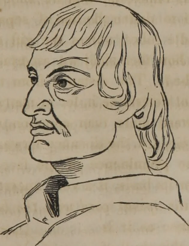 An illustration from The twelve qualities of mind, or, Outlines of a new system of physiognomy, no. II / by J.W. Redfield., 1850, leaf 29