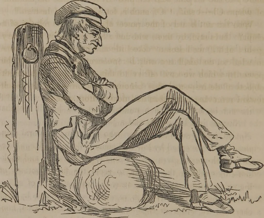 An illustration from The twelve qualities of mind, or, Outlines of a new system of physiognomy, no. II / by J.W. Redfield., 1850, leaf 44