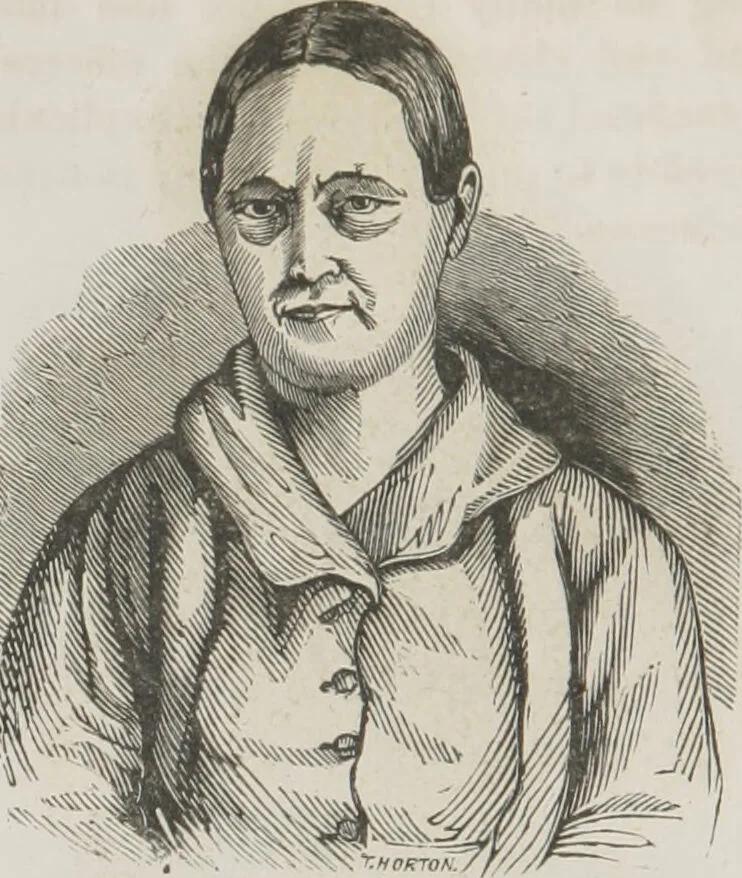 An illustration from Rationale of crime, and its appropriate treatment : being a treatise on criminal jurisprudence considered in relation to cerebral organization / by M.B. Sampson ; with notes and illustrations by E.W. Farnham., 1846, leaf 190